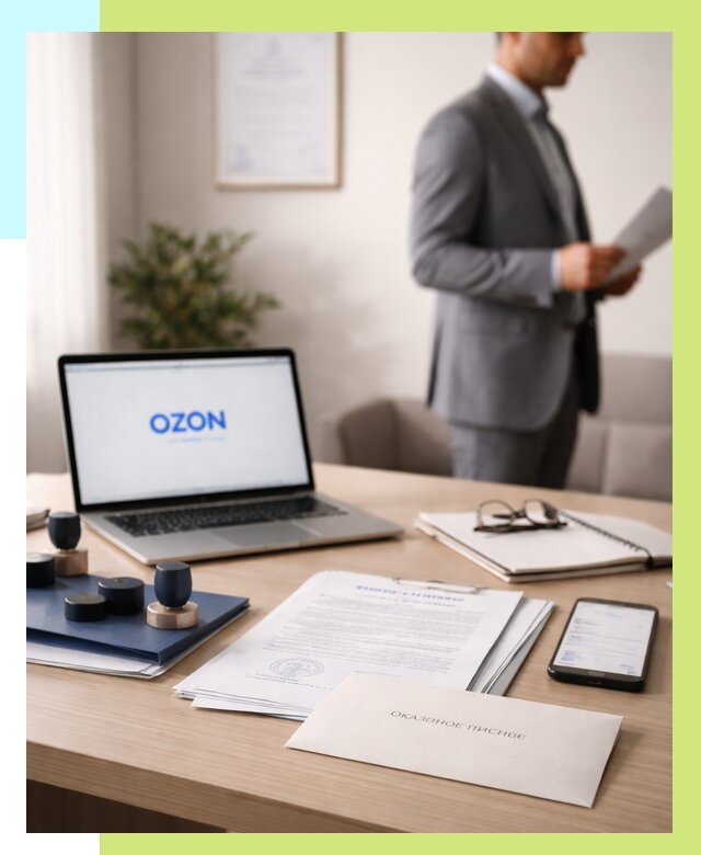 Отказное письмо для Ozon в Кинешме от 3537 р. | Сертэкс